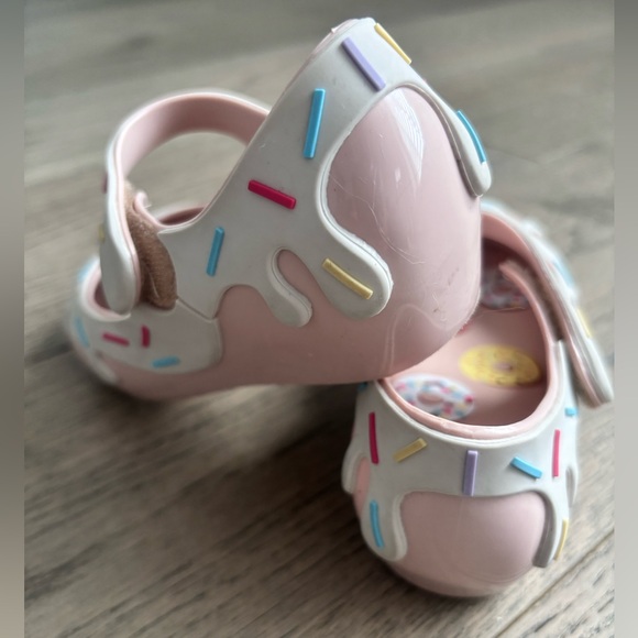 Mini Melissa donut glaze girls shoes size 11 - Picture 2 of 6